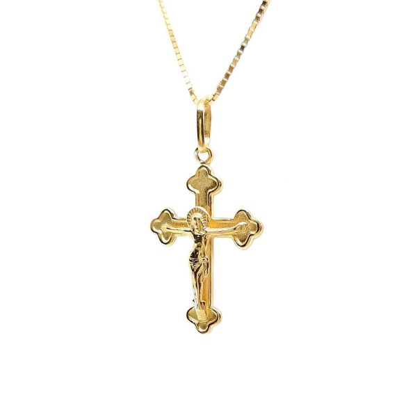 Pingente Crucifixo Ouro 18k