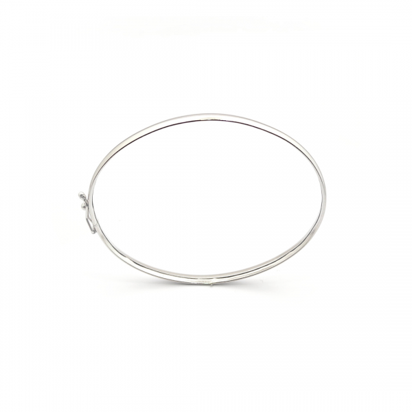 Bracelete Oval em Prata 925