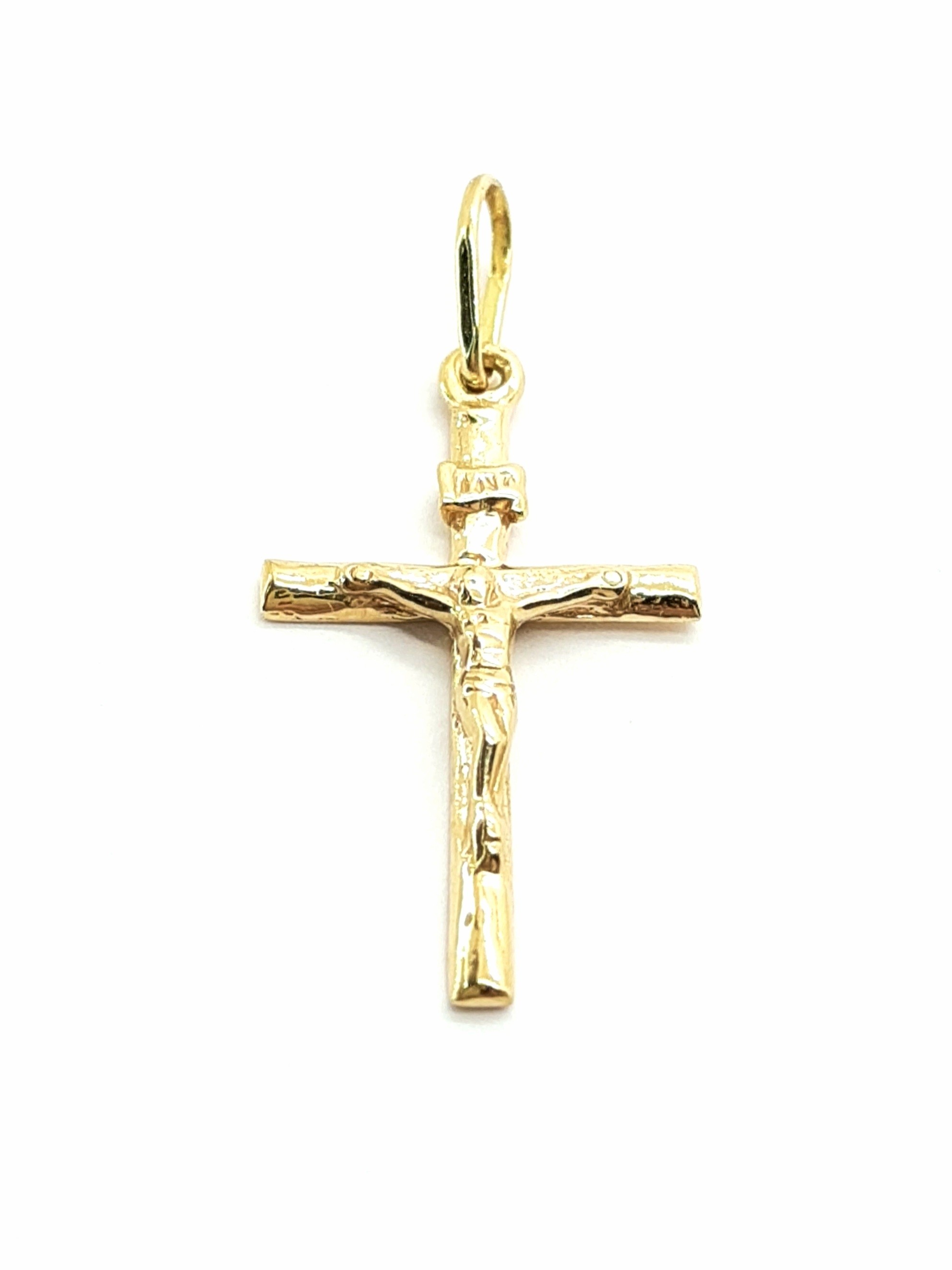 Pingente Ouro 18k Crucifixo 