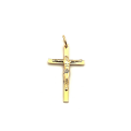 Pingente Crucifixo em Ouro 10k